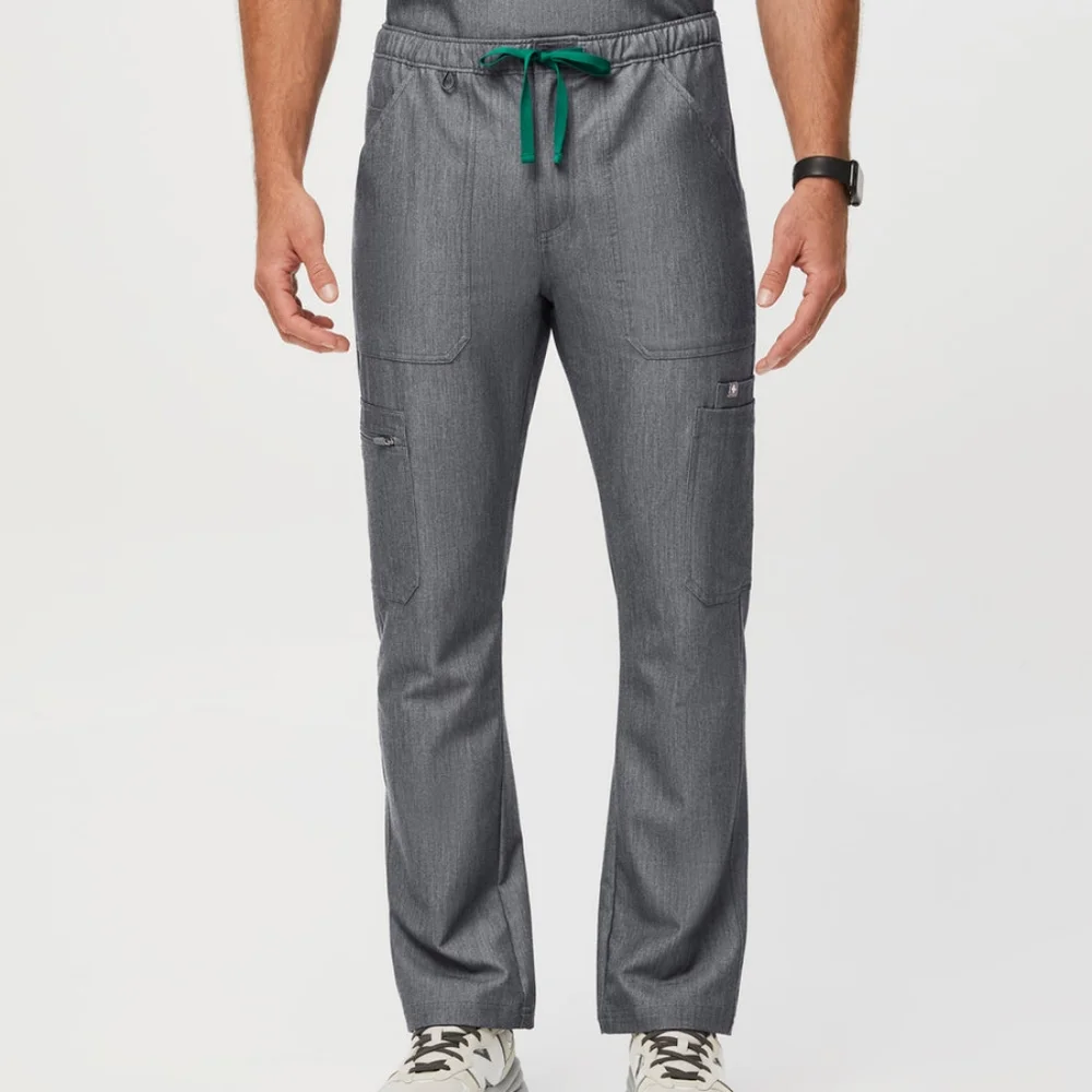Men's Figs Zip Fly Cairo Cargo Scrub Pants XL Tall XLT